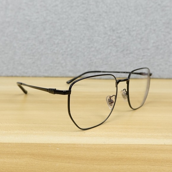 Ray-Ban RB 8776D 1244 Black Geometric Eyeglasses Frames 53-19-145 Black Titanium